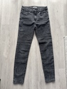 Spodnie szare jeans rurki Reserved 158