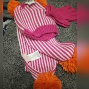 Czapka szalik rekawiczki