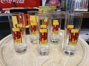 Zestaw 6 szklanek do Whisky J&B Rare Scotch Whisky Vintage z lat 80