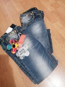 Spodnie jeansowe młodzieżowe 