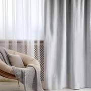 HOMLA ZASLONY ASTOR 140x250 SZARE ZABKI KOLKA
