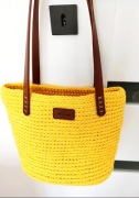 Torebka koszykowa crochet, ręczne robiona 