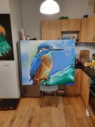 Obraz akryl 130cm x110cm ptak
