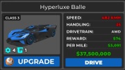 Hyperluxe Balle Car Dealership Tycoon Roblox. Produkt wirtualny.