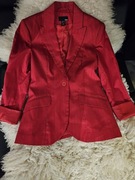 Marynarka żakiet czerwona r.34 H&M