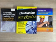 Zestaw książek technicznych – elektronika i elektryka, stan bardzo dobry!