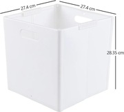 Kosz pudło składane do przechowywania szafy