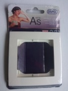 Ramka pojedyncza R-1G/27 ecru Ospel seria As