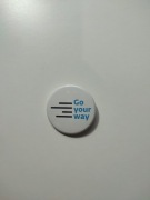 Przypinka CD Cargo - "Go your way"