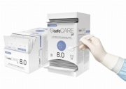 Rękawice chirurgiczne safeCARE PF – Sterylne, Bezpudrowe, Lateksowe, 50 par