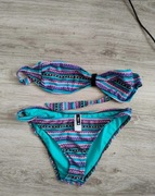 Strój kąpielowy dwuczęściowy M kolorowy