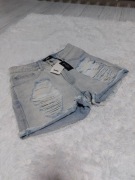 spodenki szorty bik bok z przetarciami 