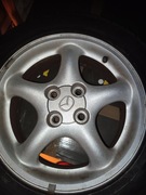 Sprzedam Koła Felgi opony 4szt Mazda oryginał 15cali  4x100
