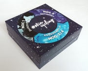 Pudełko ozdobne na prezent dekoracyjne box po Pure Beauty Granatowe