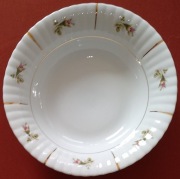 Chodzież porcelana półmisek Iwona złocona róża