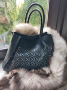 torebka do ręki shopper worek elegancka zdobiona tłoczony wzór 