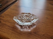 Popielniczki kryształowe. 