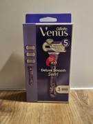 Maszynka Gillette Venus Smooth Deluxe Swirl 5 ostrzy + 3 wkłady Promocja!!