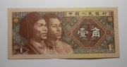 stary banknot 1 Jiao Chiny