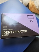 Identyfikatory 50 szt