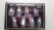 Mars 1/32  Polska piechota napoleońska - 12 figurek
