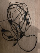 Zestaw 2 par przewodowych słuchawek z mikrofonem, MiniJack