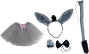 Akcesoria do kostiumu osiołka dziecięce