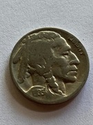 Moneta 5 centów 1935 Indianin Bizon,Five Cents USA