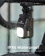 OFFBONDAGE HY1680  lampka rowerowa 1600 lumenów IPX6 długie/krótkie światła