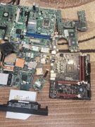 Zestaw płyt głównych, zasilacz TV, GPU Mix elektroniki Na części