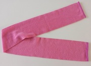 dziecięcy szalik polarowy różowy 118 cm szalik dla dziewczynki dz