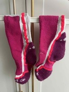 SKARPETY NARCIARSKIE dla dzieci WEDZE 31/34 Wełna różowe
