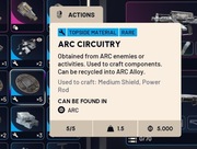 Arc Circuitry 5 sztuk