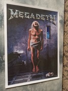 plakat na płótnie zspołu muzycznego megadeth