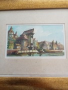 Obraz. Weduta. Żuraw Gdańsk.