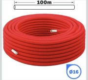 Rura PEX/AL/PEX 16x2mm fi 16 w izolacji ochronnej (w peszlu) 100mb