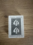 Fournier 2818 100% Plastic Karty Pokerowe Szare LP Polska NOWE Folia