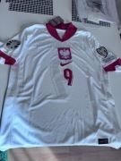 Domowa koszulka reprezentacji Polski LEWANDOWSKI 9 II gatunek