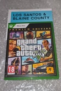 Płyta z grą GTA V 5 XBOX ONE  + KARTA PREZENTOWA!!!  ( original).