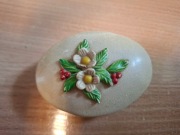 Puzderko pudełko na biżuterię ceramika 4 x 7 cm