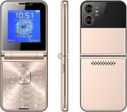 SERVO Flilo4 – składany telefon klapkowy 4 SIM, 2,6″, dual GSM, Type-C