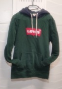 Bluza Levi's r. S zielona kaptur kangurka Levis
