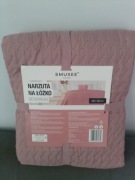 Narzuta w kolorze różowym Smukee 220/200 kapa na łóżko 