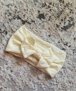 Opaska dla dziewczynki białokremowa