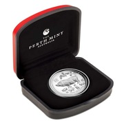 1oz Lunar II: Year of the Pig 2019 uncja srebra 999 Proof High Relief