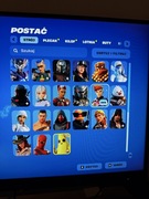 Konto Fortnite dużo skinów