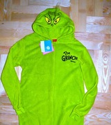 The Grinch pluszowy strój przebranie piżama S/M nowy