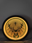 Neon LED jagermeister duże okrągłe logo