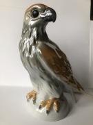Lampa nocna ceramiczna orzeł lata PRL 