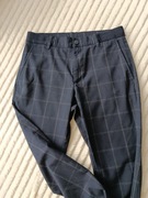 Spodnie w kratkę ZARA S 